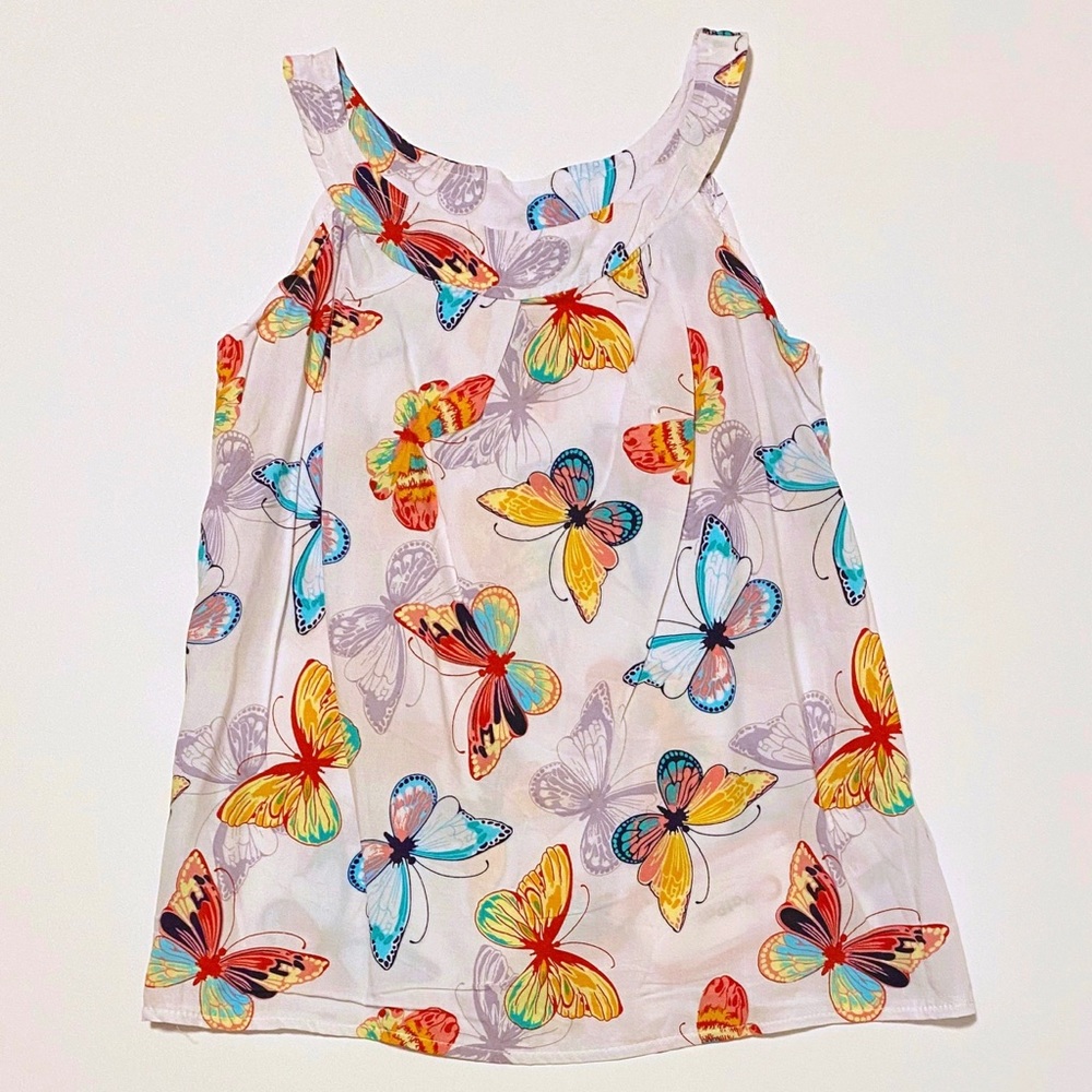PatPat Silk Butterfly Tank - NWT - 5